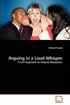 portada arguing in a loud whisper (en Inglés)