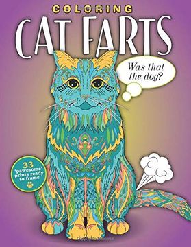 portada Coloring cat Farts: A Funny and Irreverent Coloring Book for cat Lovers (For all Ages) (in English)
