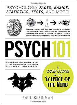 portada Psych 101: Psychology Facts, Basics, Statistics, Tests, and More! (Adams 101) (en Inglés)