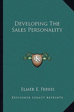 portada developing the sales personality (in English)
