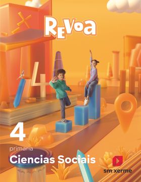 portada Ciencias Sociais 4º Educacion Primaria ed 2023 Galicia (en Gallego)