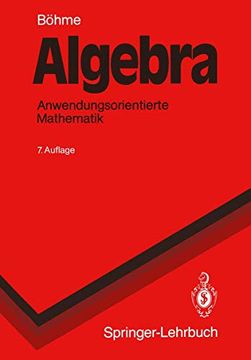 portada Algebra: Anwendungsorientierte Mathematik (en Alemán)