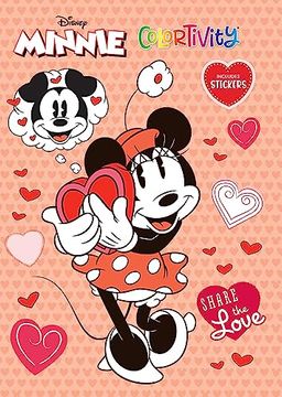 portada Disney Minnie: Share the Love: Colortivity with Stickers (in English)