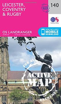 portada Leicester, Coventry & Rugby (os Landranger Map) (in English)