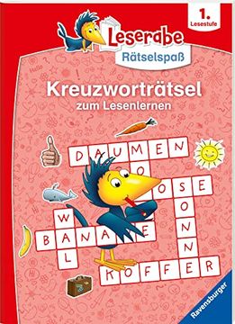 portada Ravensburger Leserabe Rätselspaß - Kreuzworträtsel zum Lesenlernen - 1. Lesestufe (en Alemán)