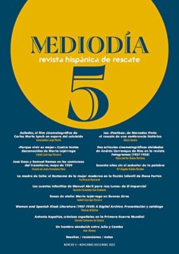 portada Mediodía. Revista Hispánica de Rescate. 5 (in Spanish)