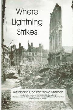portada Where Lightning Strikes: Poems on the Holocaust (en Inglés)