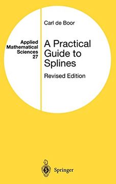 portada A Practical Guide to Splines (Applied Mathematical Sciences) (en Inglés)