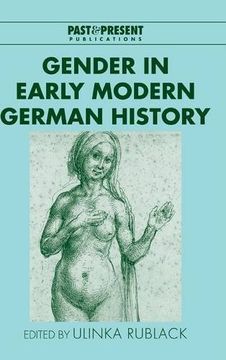 portada Gender in Early Modern German History (Past and Present Publications) (en Inglés)