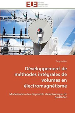 portada Developpement de Methodes Integrales de Volumes En Electromagnetisme