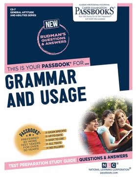 portada Civil Service Grammar and Usage (Cs-7): Passbooks Study Guide Volume 7