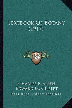 portada textbook of botany (1917) (en Inglés)
