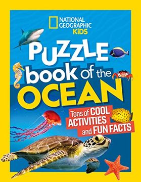 portada National Geographic Kids Puzzle Book of the Ocean (en Inglés)