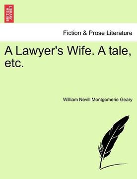 portada a lawyer's wife. a tale, etc. (en Inglés)