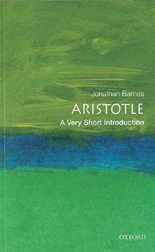 portada Aristotle: A Very Short Introduction 