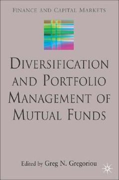 portada diversification and portfolio management of mutual funds (en Inglés)
