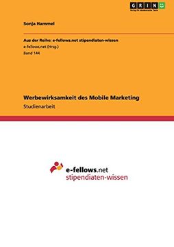 portada Werbewirksamkeit des Mobile Marketing (German Edition)