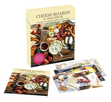 portada Cheese Boards to Share Deck: 50 Cards for Stunning Boards & Platters to Style at Home (1) (Recipe Card Decks) (en Inglés)
