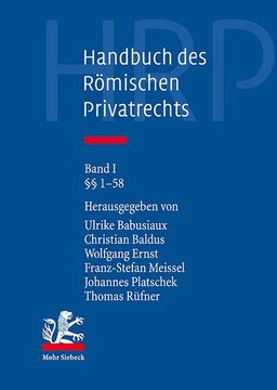 portada Handbuch Des Romischen Privatrechts