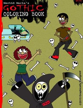 portada Morbid Marla's Gothic Coloring Book