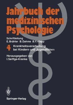 portada Krankheitsverarbeitung bei Kindern und Jugendlichen (Jahrbuch der medizinischen Psychologie)