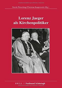 portada Lorenz Jaeger ALS Kirchenpolitiker (in German)