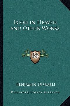 portada ixion in heaven and other works (en Inglés)