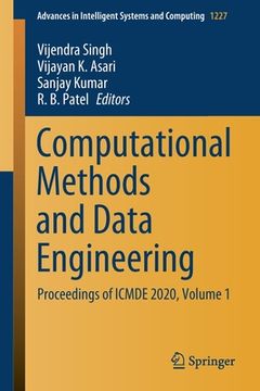 portada Computational Methods and Data Engineering: Proceedings of Icmde 2020, Volume 1 (en Inglés)