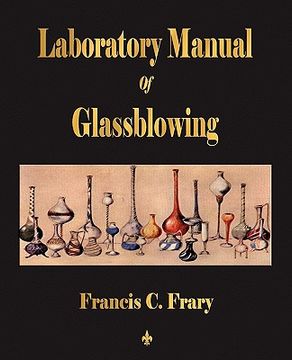 portada laboratory manual of glassblowing (in English)