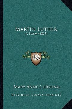 portada martin luther: a poem (1825) (en Inglés)