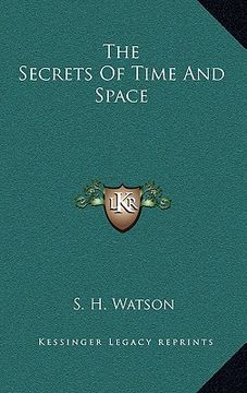 portada the secrets of time and space (en Inglés)