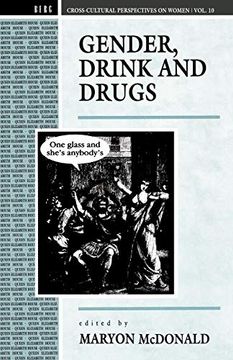 portada Gender, Drink and Drugs (Cross-Cultural Perspectives on Women) (in English)