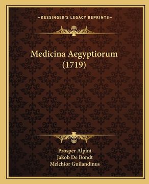 portada Medicina Aegyptiorum (1719) (en Latin)