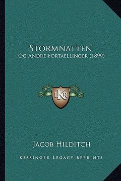 portada stormnatten: og andre fortaellinger (1899) (in English)