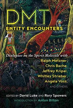portada Dmt Entity Encounters: Dialogues on the Spirit Molecule With Ralph Metzner, Chris Bache, Jeffrey Kripal, Whitley Strieber, Angela Voss, and Others (en Inglés)