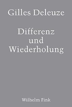 portada Differenz und Wiederholung (in German)
