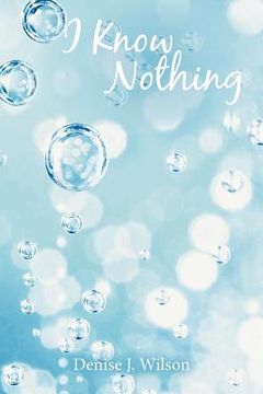 portada i know nothing (in English)