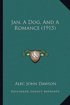 portada jan, a dog, and a romance (1915)