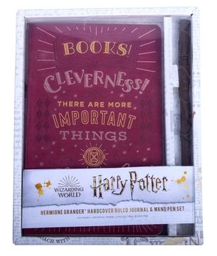 Harry Potter: Hermione Granger Hardcover Ruled Journal and Wand Pen Set [With Wand Pen] (en Inglés)