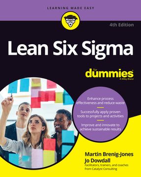 portada Lean six Sigma for Dummies (For Dummies (Business & Personal Finance)) (en Inglés)