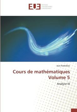 portada Cours de mathématiques Volume 5 (OMN.UNIV.EUROP.)