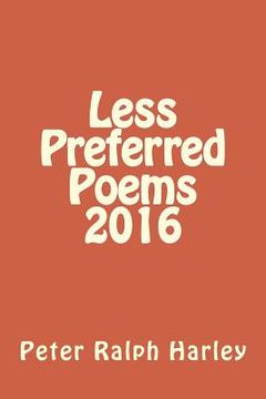 portada Less Preferred Poems 2016