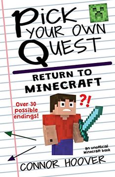 portada Pick Your own Quest: Return to Minecraft: 3 (en Inglés)