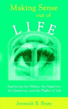portada making sense out of life: exploiting the valleys, the negatives, the questions, and the plights of life