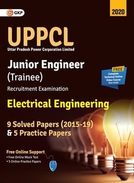 portada Uppcl 2020: Junior Engineer (Trainee) Electrical Engineering - 9 Solved Papers & 5 Practice paper (in English)