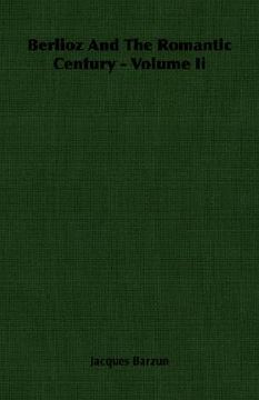 portada berlioz and the romantic century - volume ii (in English)
