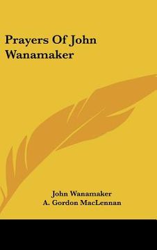 portada prayers of john wanamaker (en Inglés)