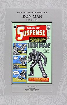 portada Marvel Masterworks Invicible Iron man 1962-63 (en Inglés)