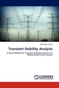 portada transient stability analysis (en Inglés)