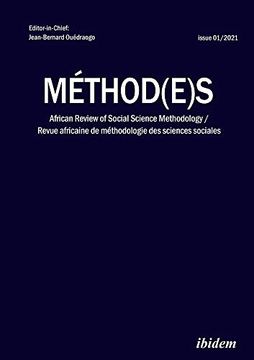 portada Méthod(E)S: African Review of Social Science Methodology. Revue Africaine de Méthodologie des Sciences Sociales (in English)